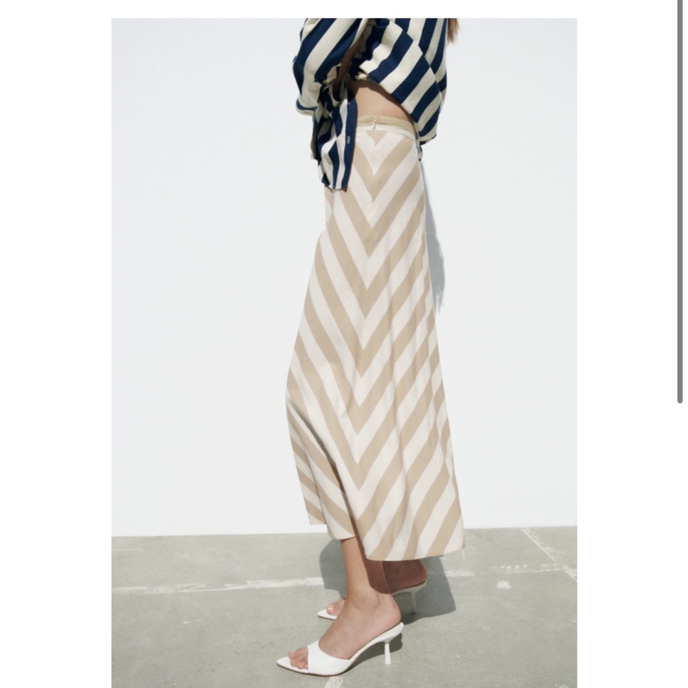 LZara linen blend skirt - Picture 6 of 7